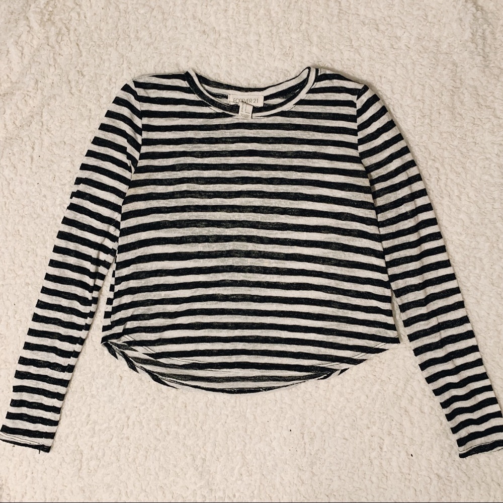 FOREVER 21 Striped Long Sleeve
